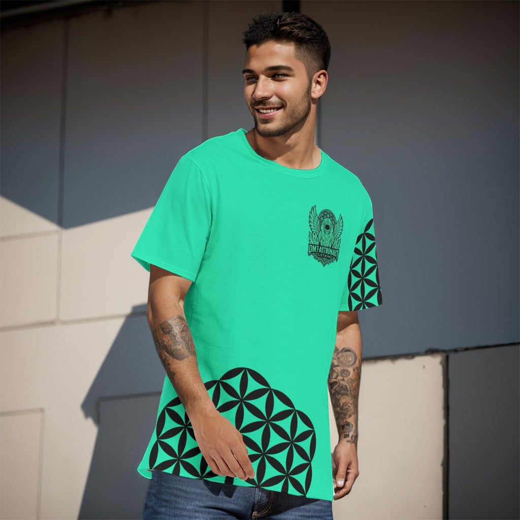 Mint Flower of Life T shirt