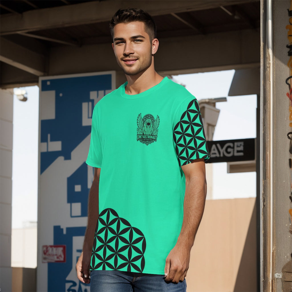 Mint Flower of Life T shirt
