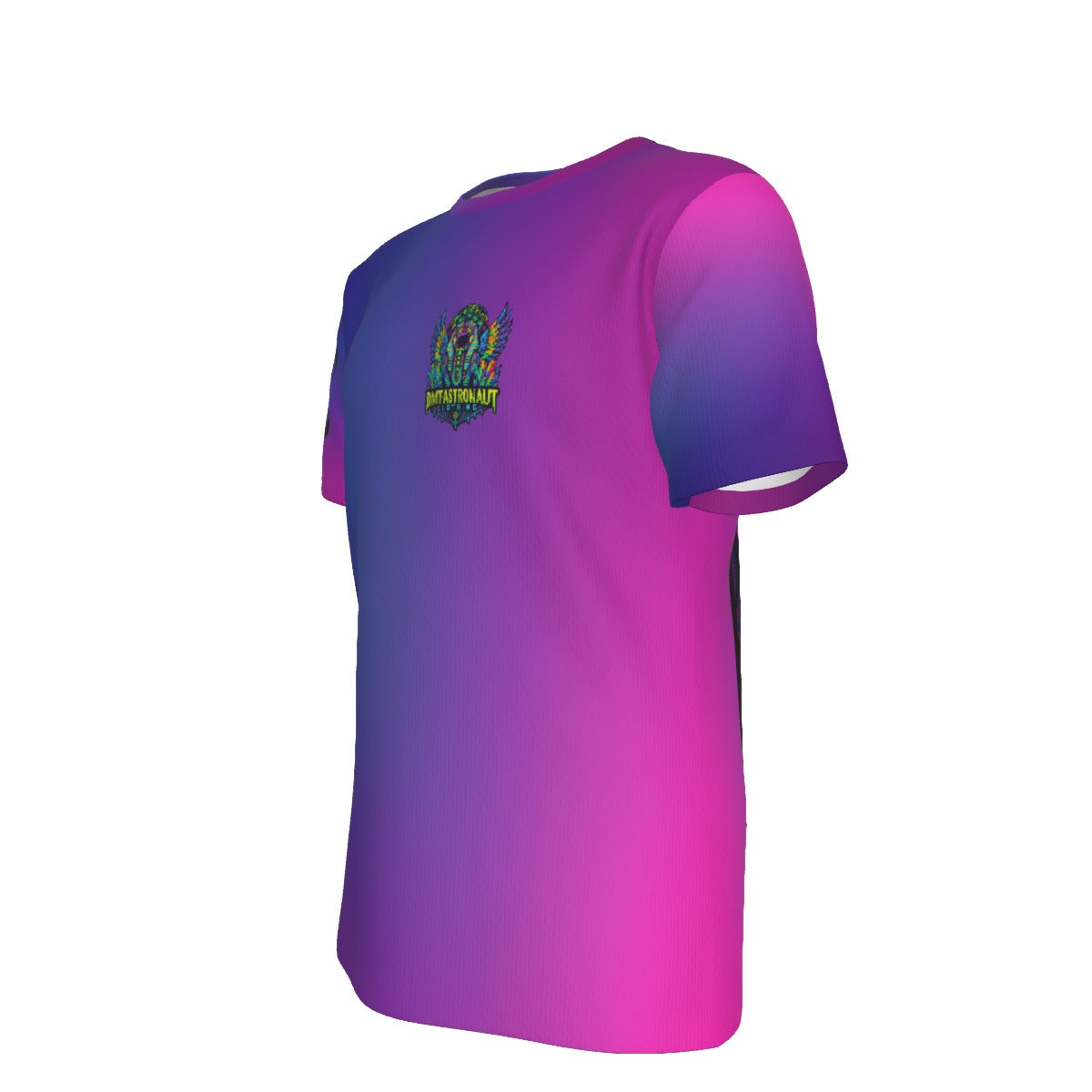 Gradient Purple Tribal Face Unisex Shirt