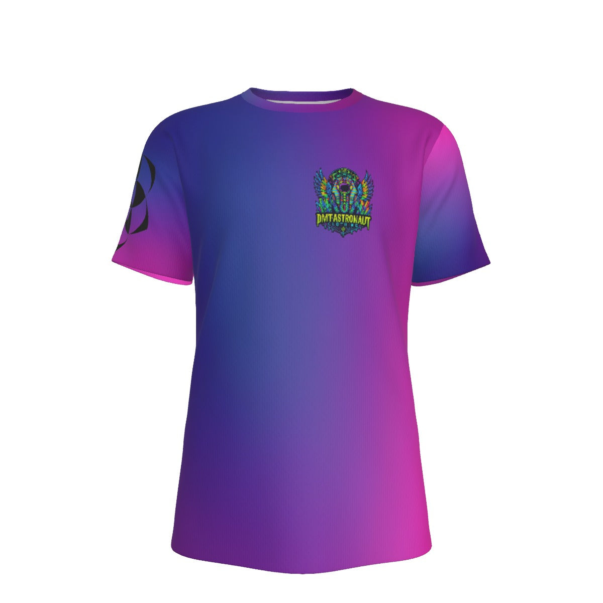 Gradient Purple Tribal Face Unisex Shirt