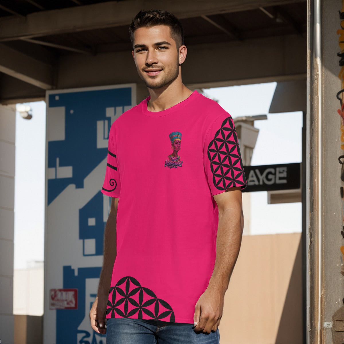 Rose Red Nefertiti Shirt