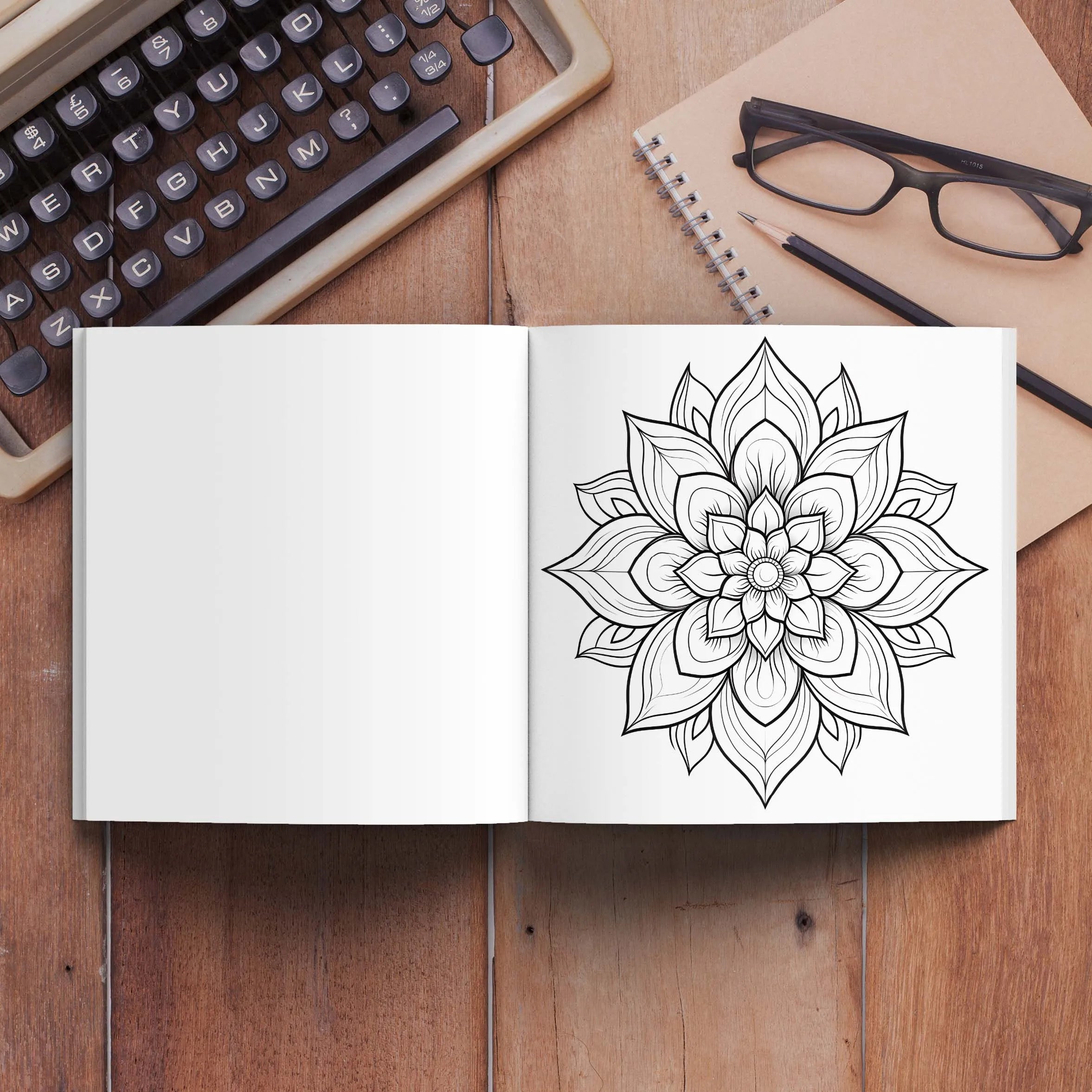 Mandala Colouring Book