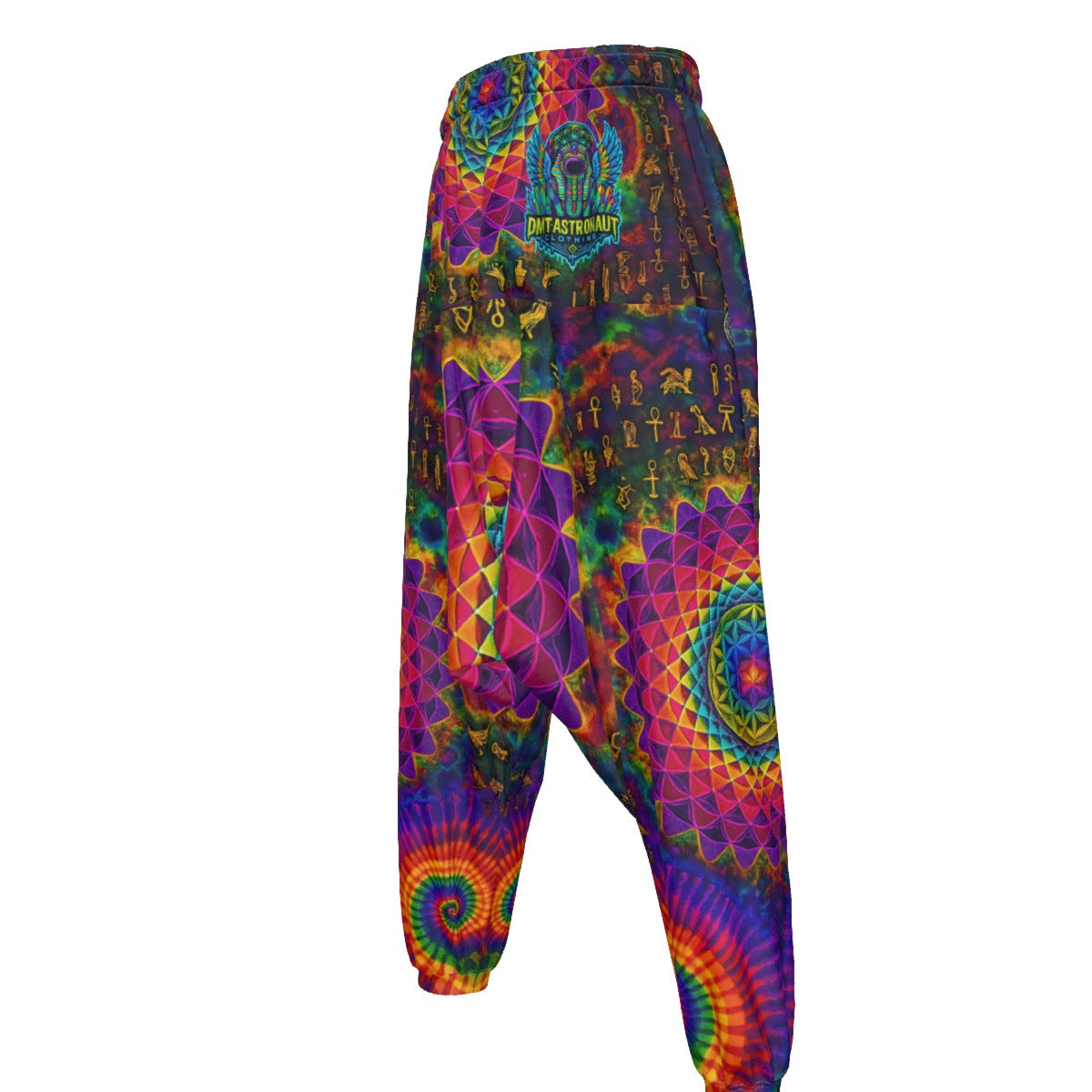 DMT Astronaut Sacred Geometry Harem Pants – Psychedelic Doof Wear