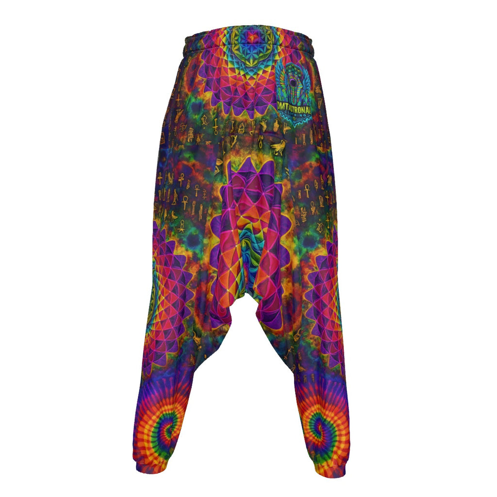 DMT Astronaut Sacred Geometry Harem Pants – Psychedelic Doof Wear