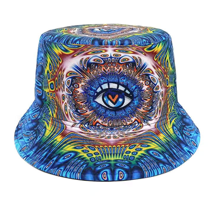 Unisex Bush Third Eye Psychedelic Bucket Hat