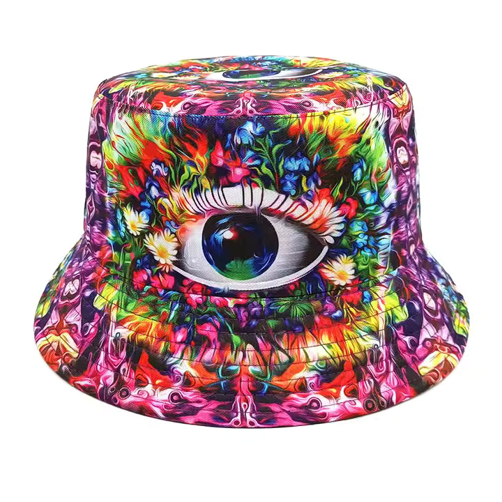 Unisex Bush Third Eye Psychedelic Bucket Hat
