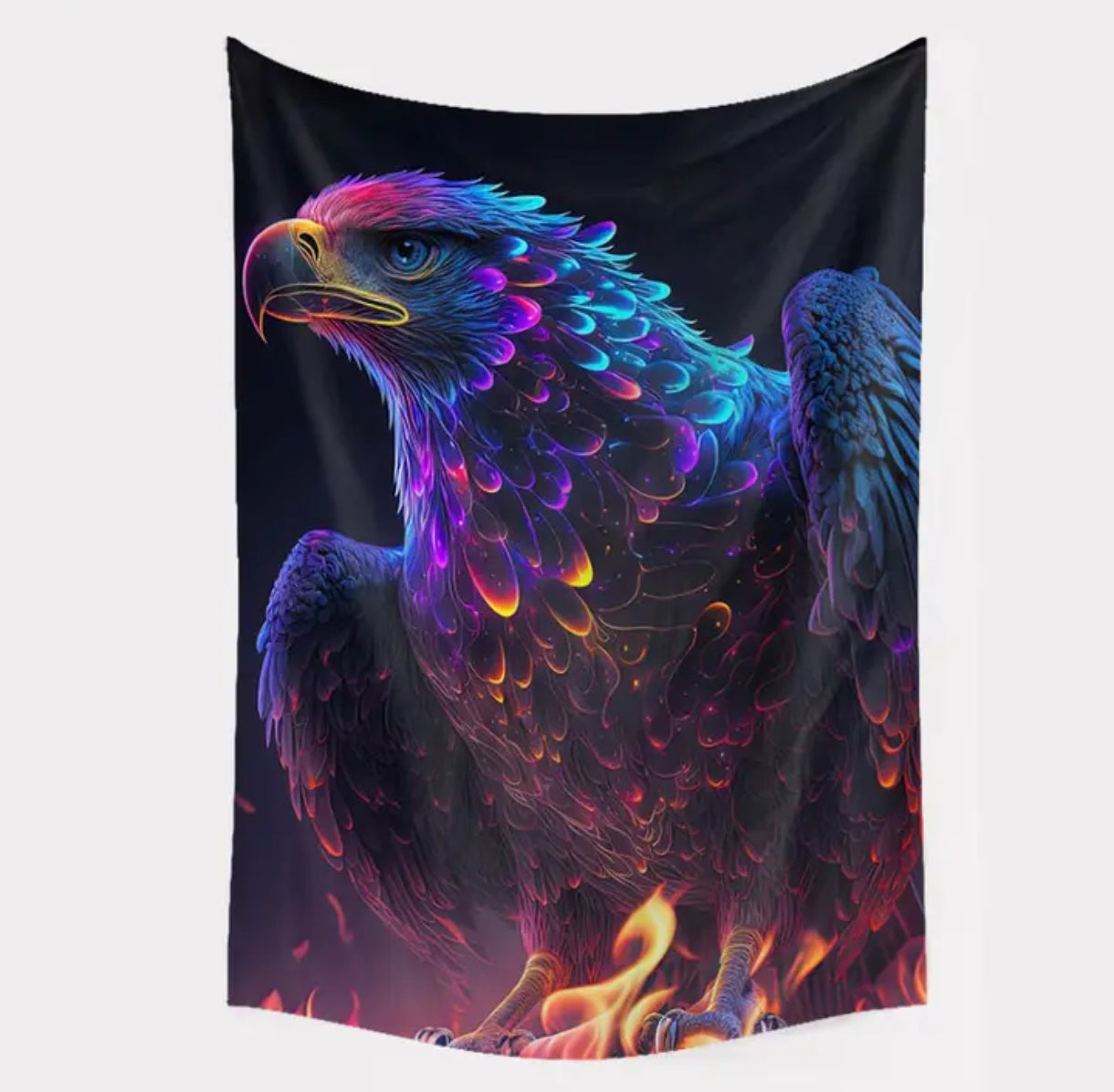 UV Reactive Animal Tapestry